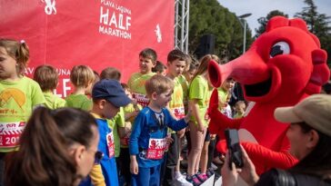 plava laguna polumaraton dječja utrka