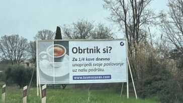 plakat tu smo za vas poreč obrtnik