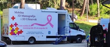 Mobilni mamograf u Poreču - Foto Tanja Kocijančić
