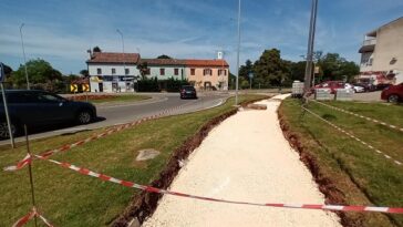 grad poreč uređenje ceste pješačke staze kalčićeva ulica
