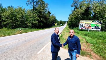 Dionica od Tara do Bašarinke koja će se obnoviti - Foto Tanja Kocijančić