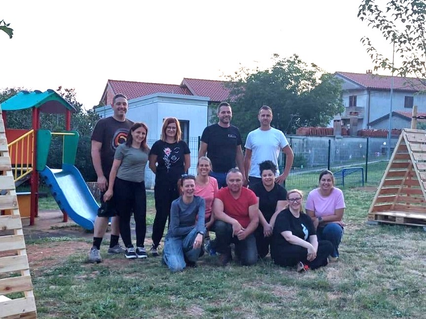 Kaštelirski roditelji u volonterskoj akciji za djecu u vrtiću