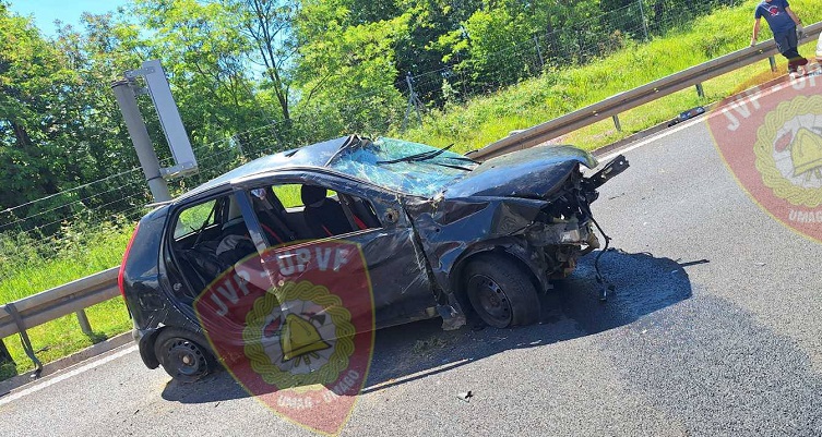 Foto Vatrogasci Umag - Nesreća na ulazu na Istarski ipsilon