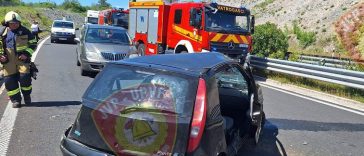 Foto Vatrogasci Umag - Nesreća na ulazu na Istarski ipsilon