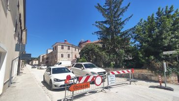 Radovi u centru Višnjana - Foto Tanja Kocijančić