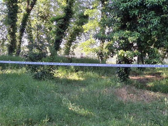 Područje Zlatoroga kod Umaga ogradila je policija - Foto Istra Terra Magica