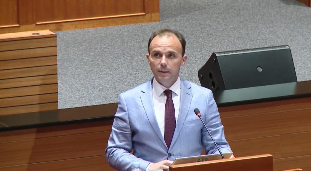 Loris Peršurić u Saboru - Foto IDS