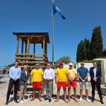 Podignuta Plava zastava na plaži Špadići - Foto Grad Poreč