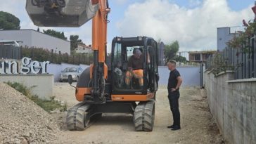 Asflatiranje u Općini KAštelir-Labinci