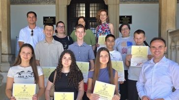 Prijem za učenike koji su sudjelovali na brojnim natjecanjima iz znanja i predstavljali Poreč u najboljem mogućem svjetlu.