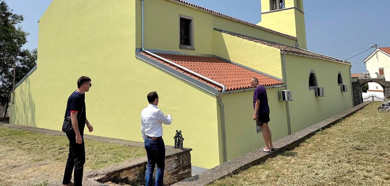 Završeni radovi na obnovi župne crkve u Žbandaju