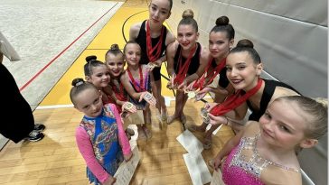 Foto KRSG Poreč - Uspjeh porečkih ritmičkih gimnastičarki