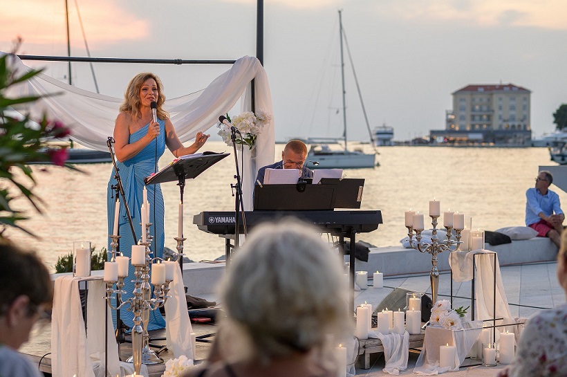 Koncert Sandre Bagarić i Danijele Pintarić u porečkoj marini - Foto TZ Poreč