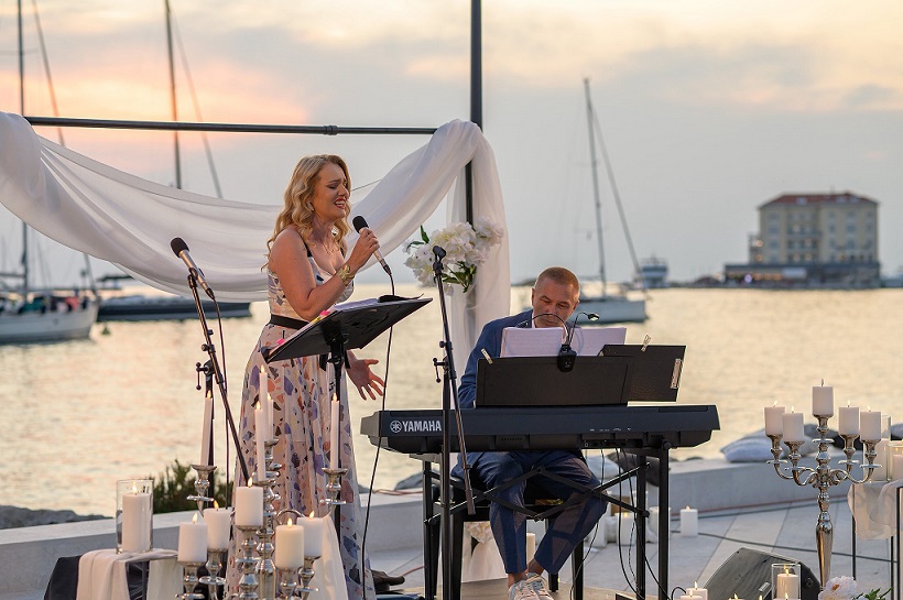 Koncert Sandre Bagarić i Danijele Pintarić u porečkoj marini - Foto TZ Poreč