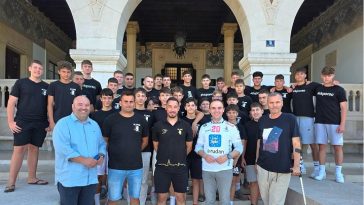 Foto Grad Poreč - prijem u Gradu Poreču za rukometaše