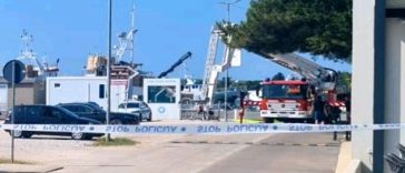 Požar restorana u Santa -marini - dežurstvo porečkih vatrogasaca - Foto Istra Terra Magica