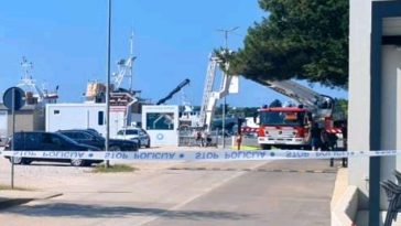 Požar restorana u Santa -marini - dežurstvo porečkih vatrogasaca - Foto Istra Terra Magica