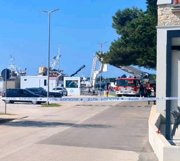Požar restorana u Santa -marini - dežurstvo porečkih vatrogasaca - Foto Istra Terra Magica