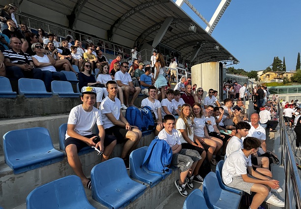 Vaterpolo klub Poreč na utakmici u Rijeci