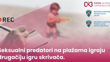 pedofil plaža policija predatori