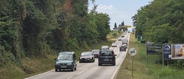 Cesta Tar - Bašarinka na ulazu u Poreču kreće u obnovu nakon ljeta - Foto Loris Peršurić Facebook