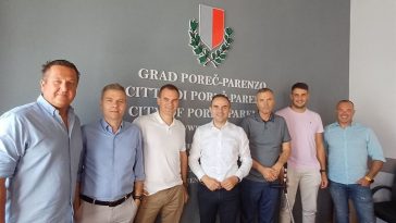 Prijem za novu upravu NK Jadran - Foto Grad Poreč