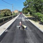Asfaltiranje ceste na ulazu u Vižinadu