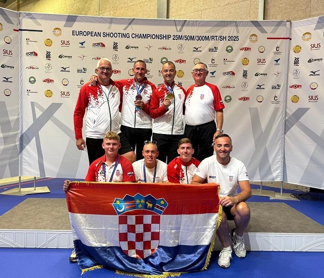 Foto Hrvatski streljački savez cernogoraz glasnović medalja