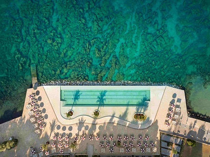 Foto Valamar Riviera PR - novi bazen na plaži Pical