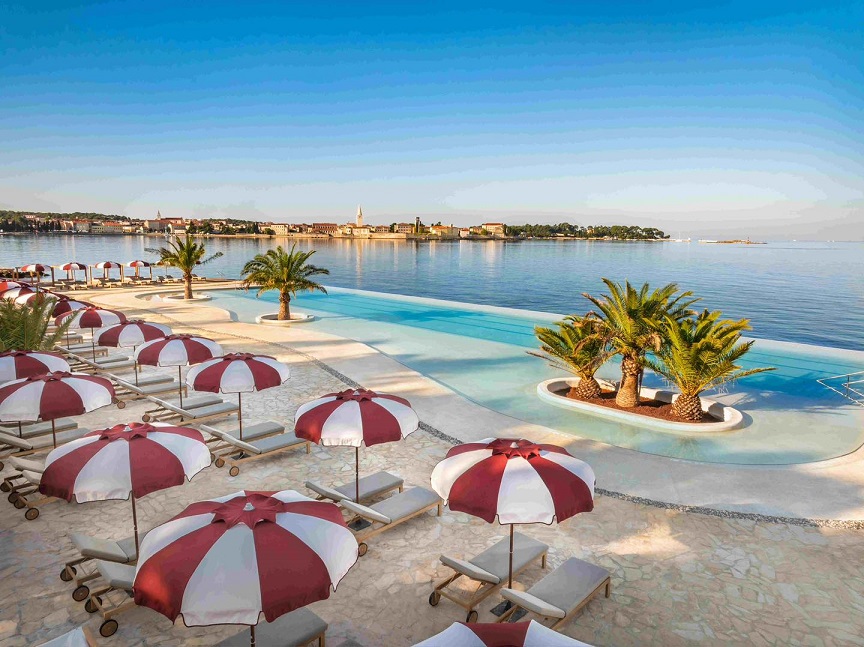 Foto Valamar Riviera PR - novi bazen na plaži Pical