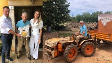 Foto: Općina Kaštelir-Labinci - Feručko Jugovac s Đulijanom Petrovićem i Lindom Grebac