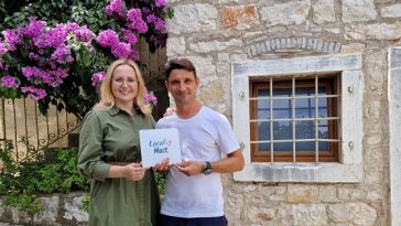Klara Trošt Lesić i Ditmar Šegon - Foto TZ Vrsar