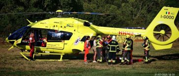 prometna nesreća bale helokopter hitna pomoć