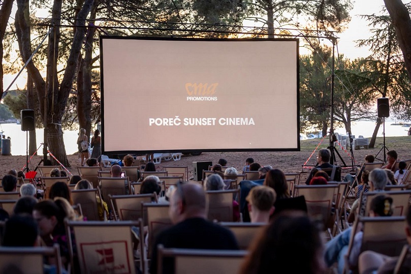 Poreč Cinema na Gradskom kupalištu - Foto Turistička zajednica grada Poreča