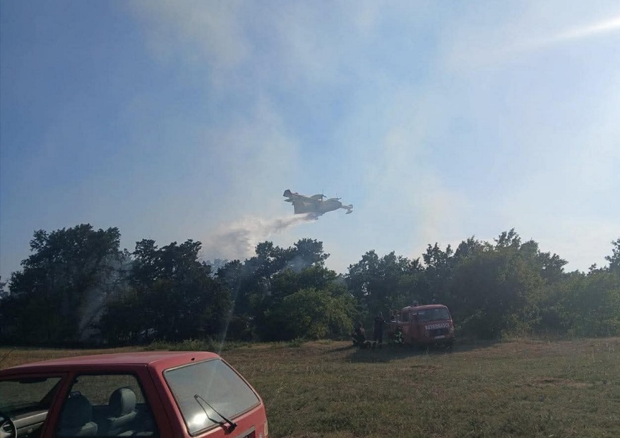 Foto Vatrogasci Pula - Požar kod Marčane