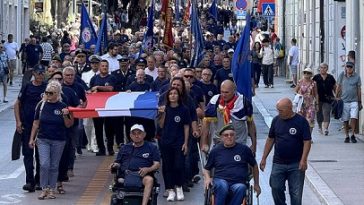 Dan pobjede i domovinske zahvalnosti i Dan hrvatskih branitelja u Istarskoj županiji obilježen 13. mimohodom hrvatskih branitelja