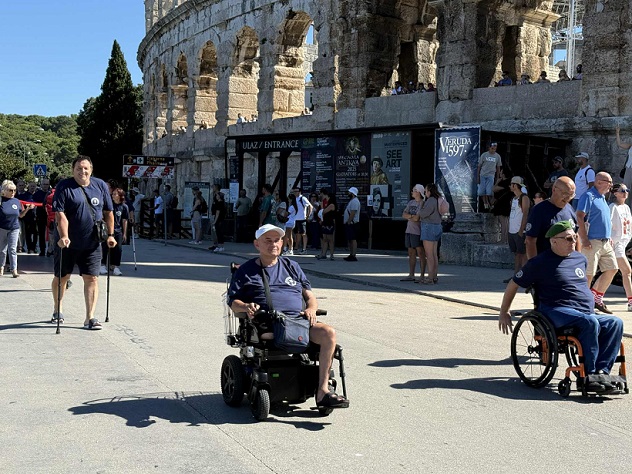 Dan pobjede i domovinske zahvalnosti i Dan hrvatskih branitelja u Istarskoj županiji obilježen 13. mimohodom hrvatskih branitelja
