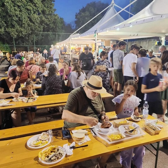 Fešta od sardoni u Vabrigi 2025. - Foto Tanja Kocijančić