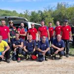 Spašavanje osobe kod Škarlina - Foto Vatrogasci Umag