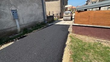 Foto Općina Vižinada - Novi asfalt po naseljima