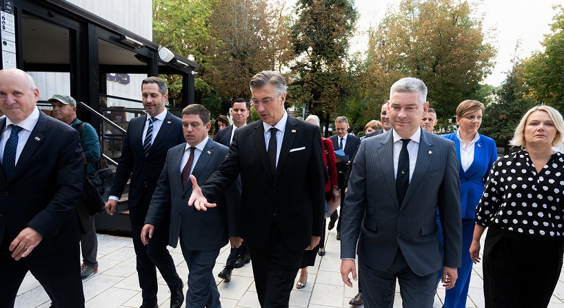 Foto Vlada RH/Svečanost u Pazinu za Dan Istarske županije