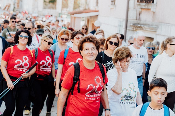 Rekreativna Parenzana u Vižinadi . OTO Sebastijan Skoko