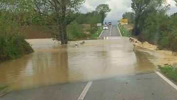 Zatvorena cesta Buje - Umag