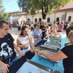 Posjetitelji i izlagači na Istarskom festivalu pašte u Žminju