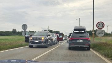 Foto Istra Terra Magica - lančani sudar u Poreču kod Lidla