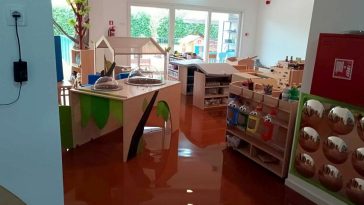 Foto Dječji vrtič Tičići Novigrad poplava nevrijeme kiša