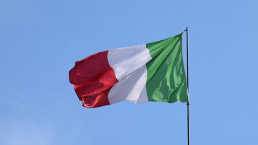 talijanska zastava italija italy barjak ilustracija pixabay