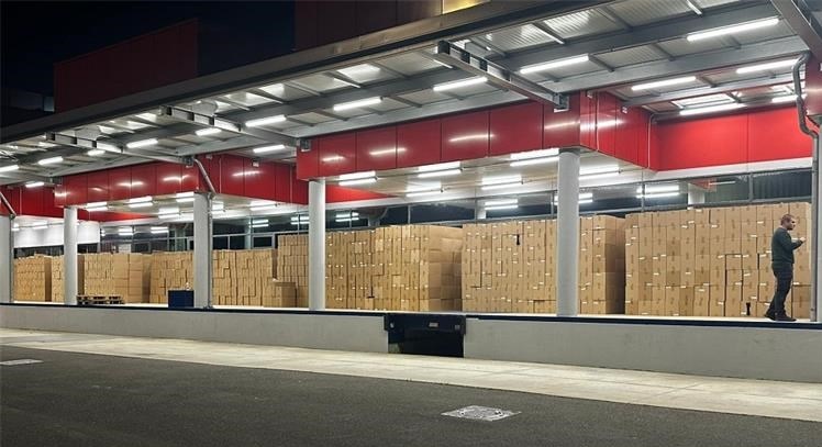 Foto Carina RH - Zapljena 14 milijuna cigareta