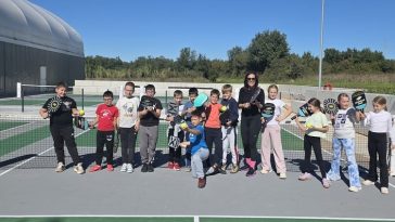 Sportsko druženje povodom Dječjeg tjedna: 4.a razred u Padel Centru Poreč tar oš tar vabriga
