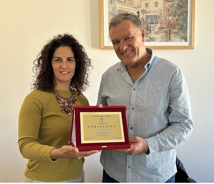 Foto Općina Vrsar - prijem za darivatelje krvi jubilarce